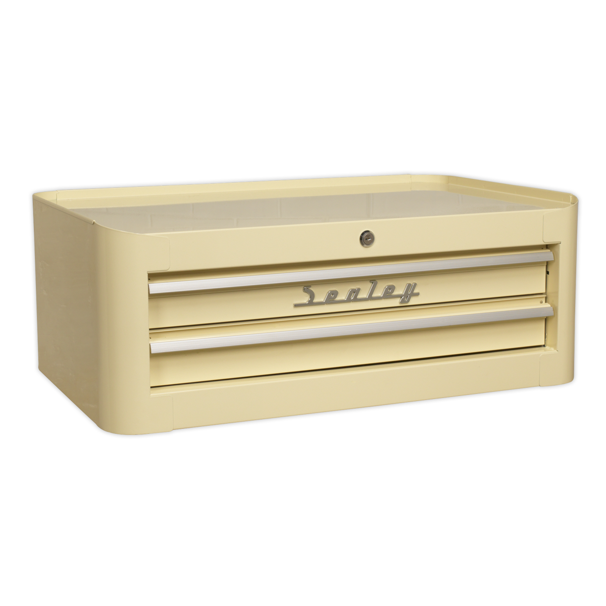 Premier™ Retro Style Topchest, Mid-Box Tool Chest & Rollcab Combination, 10 Drawer, Cream (AP28COMBO2)