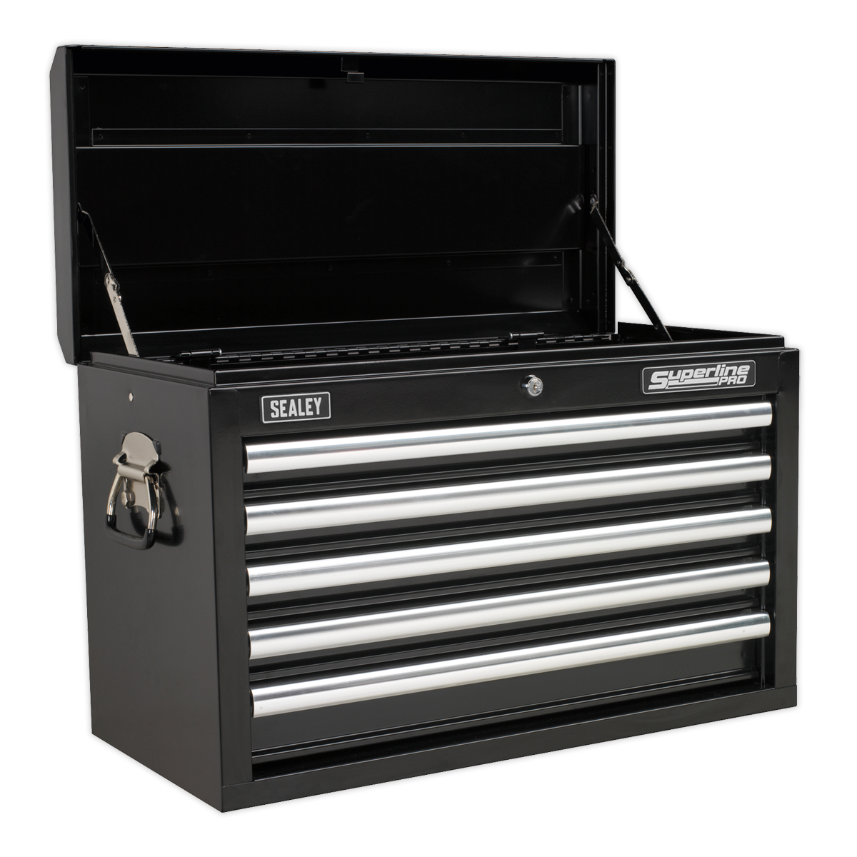Sealey AP33059B Superline PRO® Topchest with Ball-Bearing Slides, 5 Drawer, Black