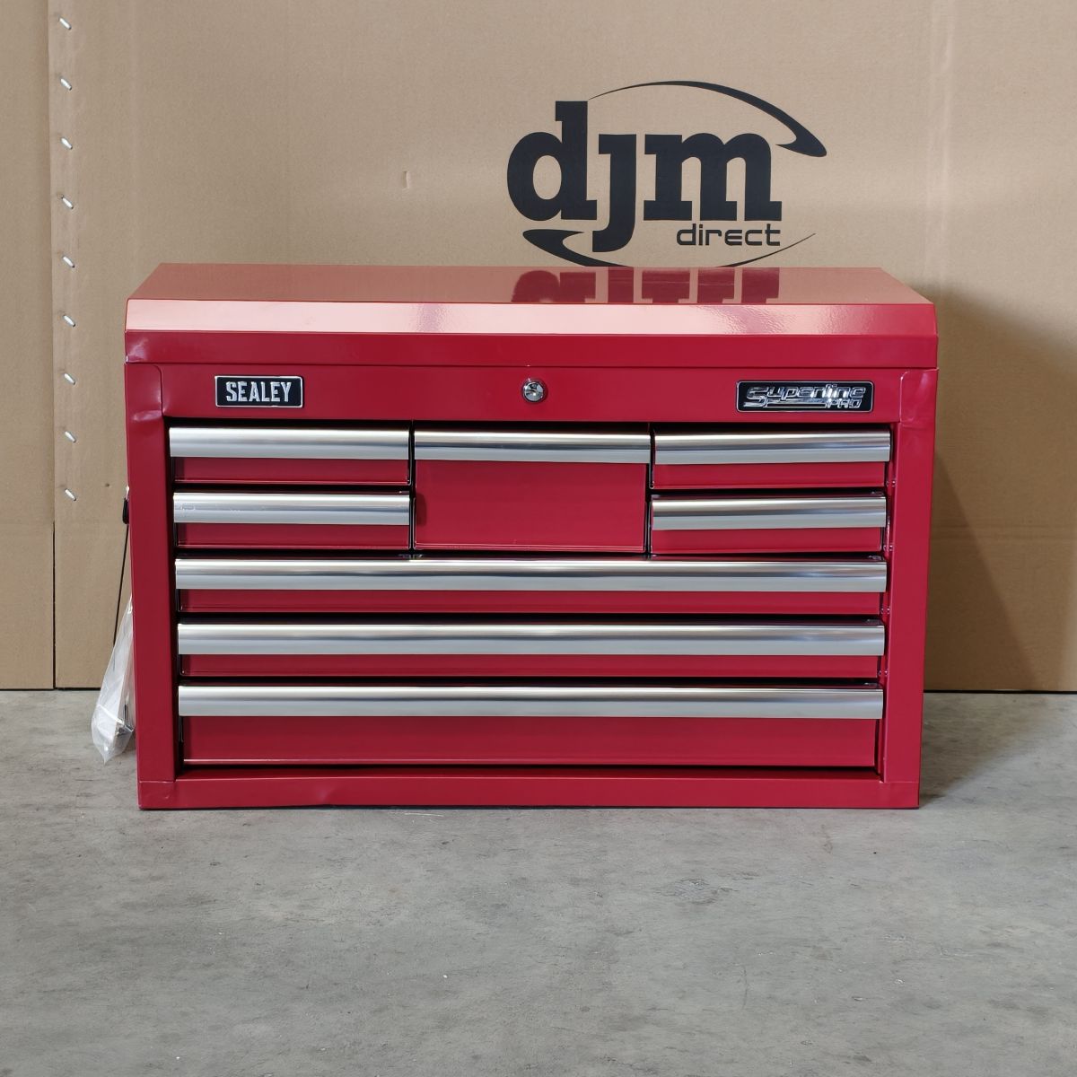 Superline PRO® Topchest, 8 Drawer, Red (AP33089) (Factory Refurbished C)