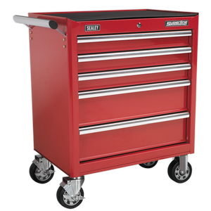 Superline PRO® Topchest & Rollcab Combination 10 Drawer with 148pc Tool Kit - Red