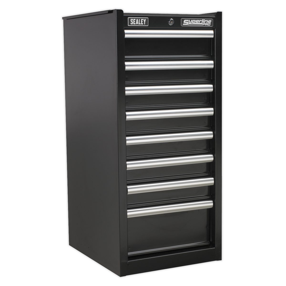 Superline PRO® Hang-On Chest 8 Drawer - Black