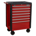 Superline PRO® Rollcab 7 Drawer - Red
