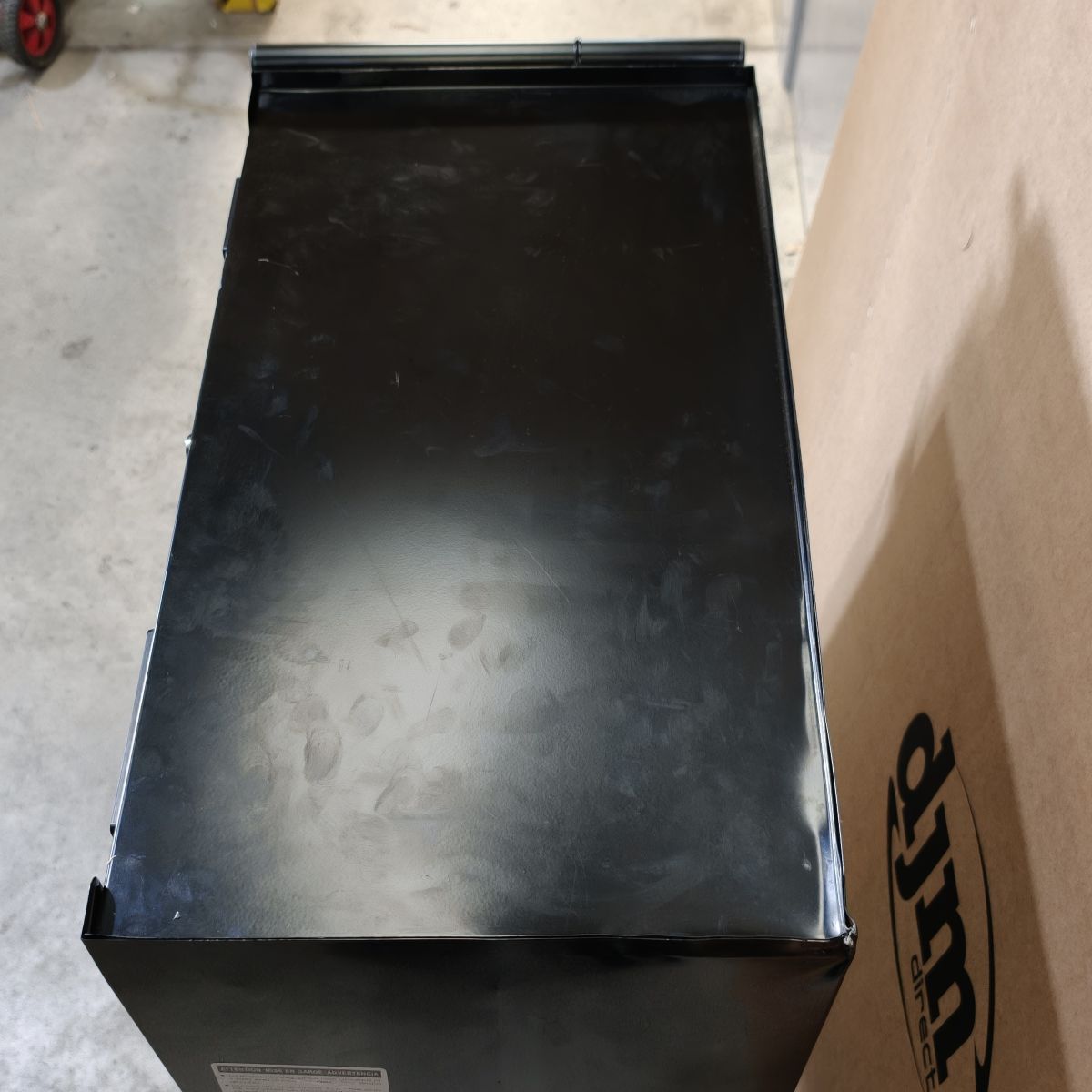 American PRO® Rollcab, 8 Drawer, Black/Grey (AP3508TB) (Factory Refurbished B)