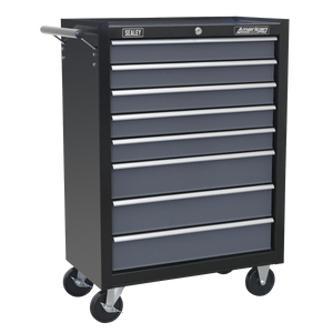 American PRO® Tool Chest Combination 16 Drawer - Black/Grey