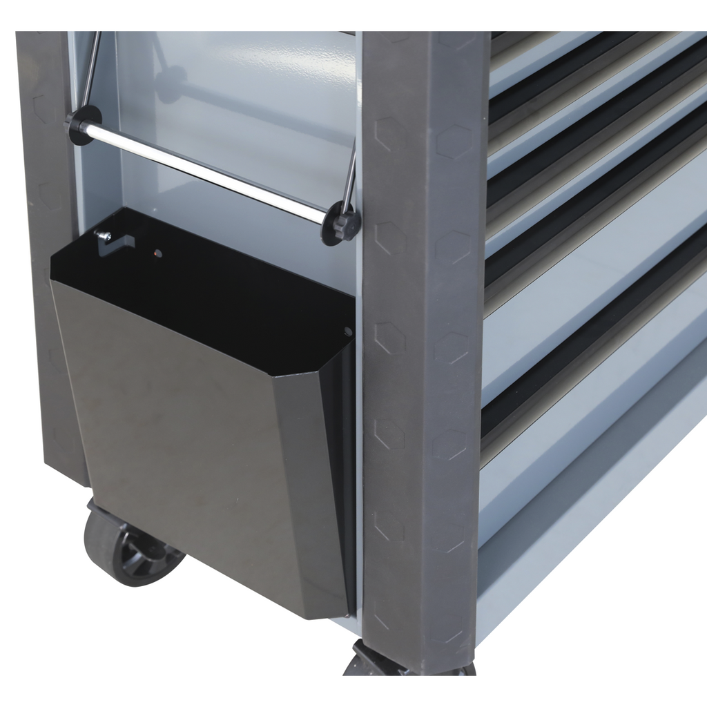 Sealey AP366G Superline PRO® Tool Trolley with Ball-Bearing Slides, 6 Drawer, Grey