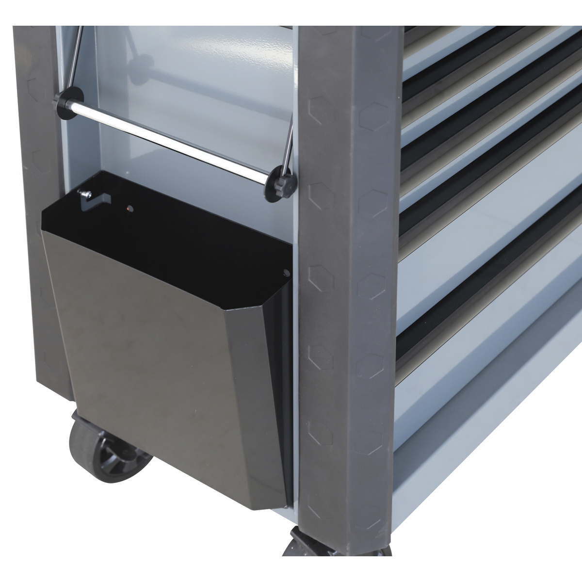Sealey AP366G Superline PRO® Tool Trolley with Ball-Bearing Slides, 6 Drawer, Grey