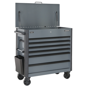 Tool Trolley 6 Drawer - Grey