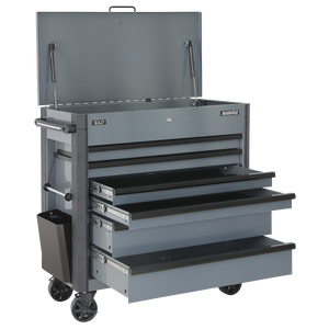 Tool Trolley 6 Drawer - Grey