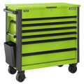 Sealey AP366HV Superline PRO® Tool Trolley with Ball-Bearing Slides, 6 Drawer, Green