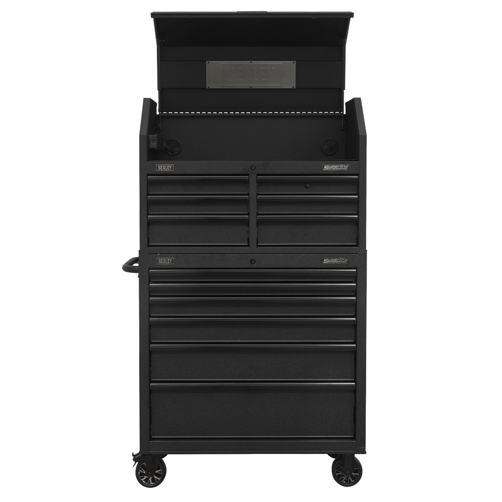 Superline PRO® Tool Chest Combination with Power Bar 12 Drawer