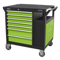 Premier™ Mobile Workstation with 7 Drawers & Cupboard 920mm