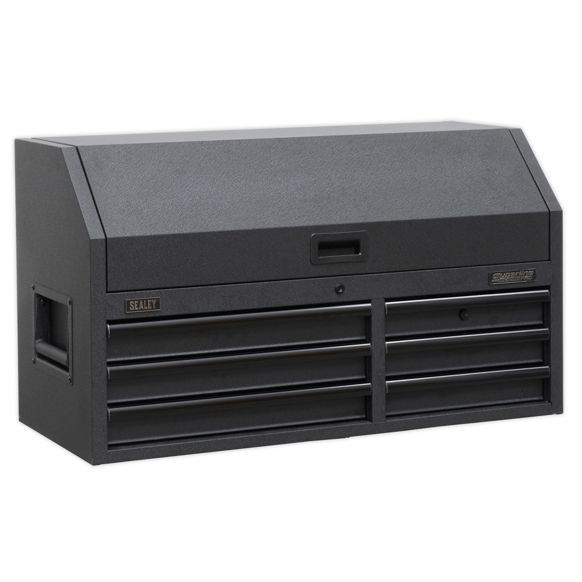 Superline PRO® Black Edition Topchest with 6 Soft Close Drawers & Power Strip 1030mm
