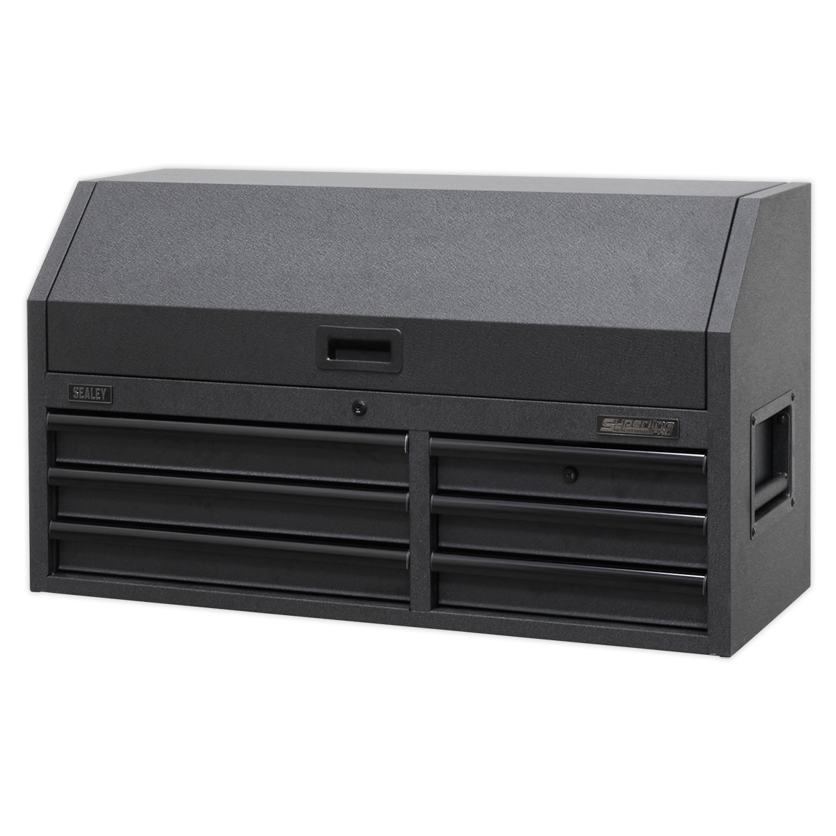 Superline PRO® Black Edition Topchest with 6 Soft Close Drawers & Power Strip 1030mm