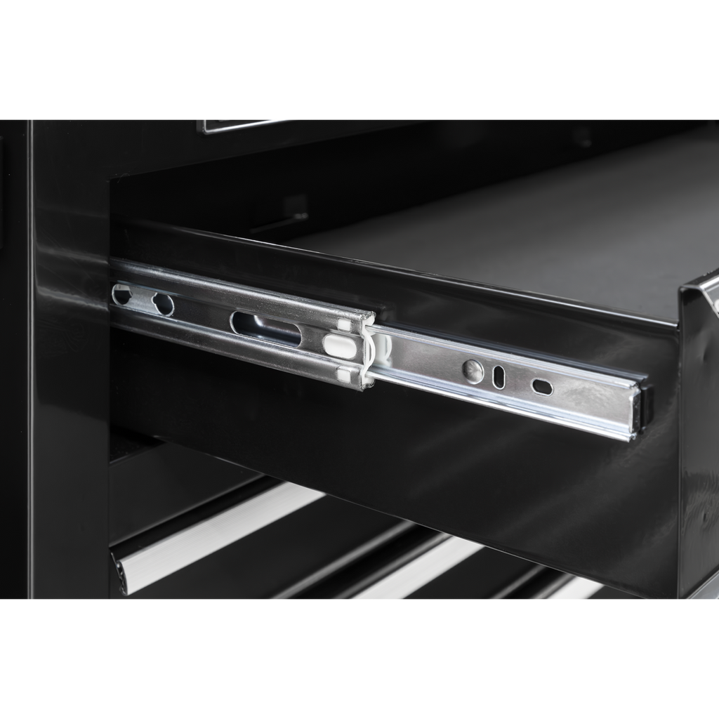 Sealey AP4106B American PRO® Rollcab with Ball Bearing Slides, 6 Drawer, Black