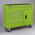 Sealey AP4106HV American PRO® Rollcab with Ball Bearing Slides, 6 Drawer, Green