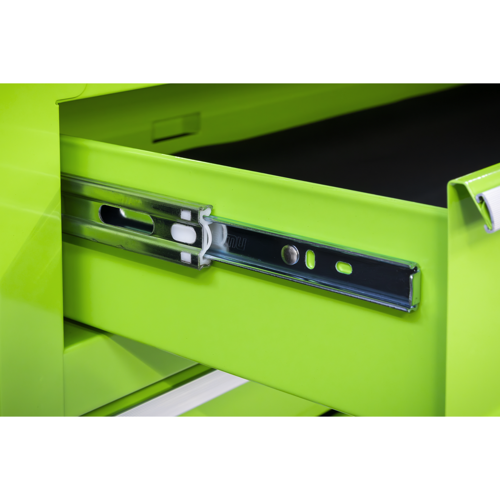 Sealey AP4106HV American PRO® Rollcab with Ball Bearing Slides, 6 Drawer, Green