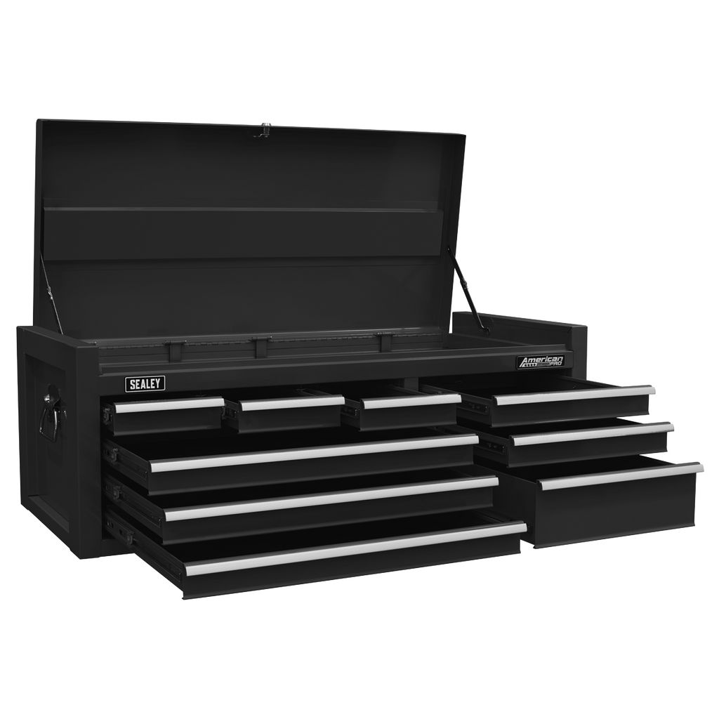 American PRO® Topchest 9 Drawer - Black