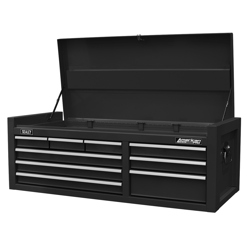 American PRO® Topchest 9 Drawer - Black