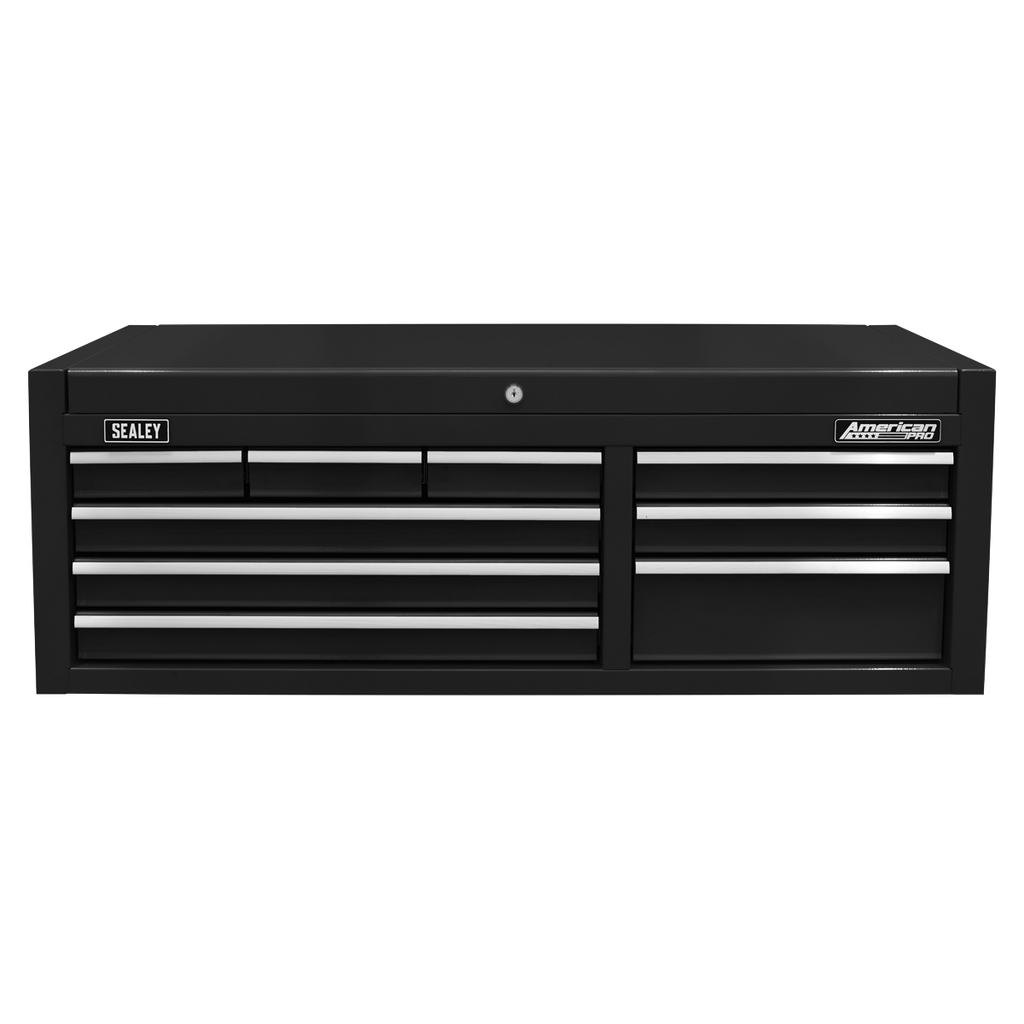 American PRO® Topchest 9 Drawer - Black