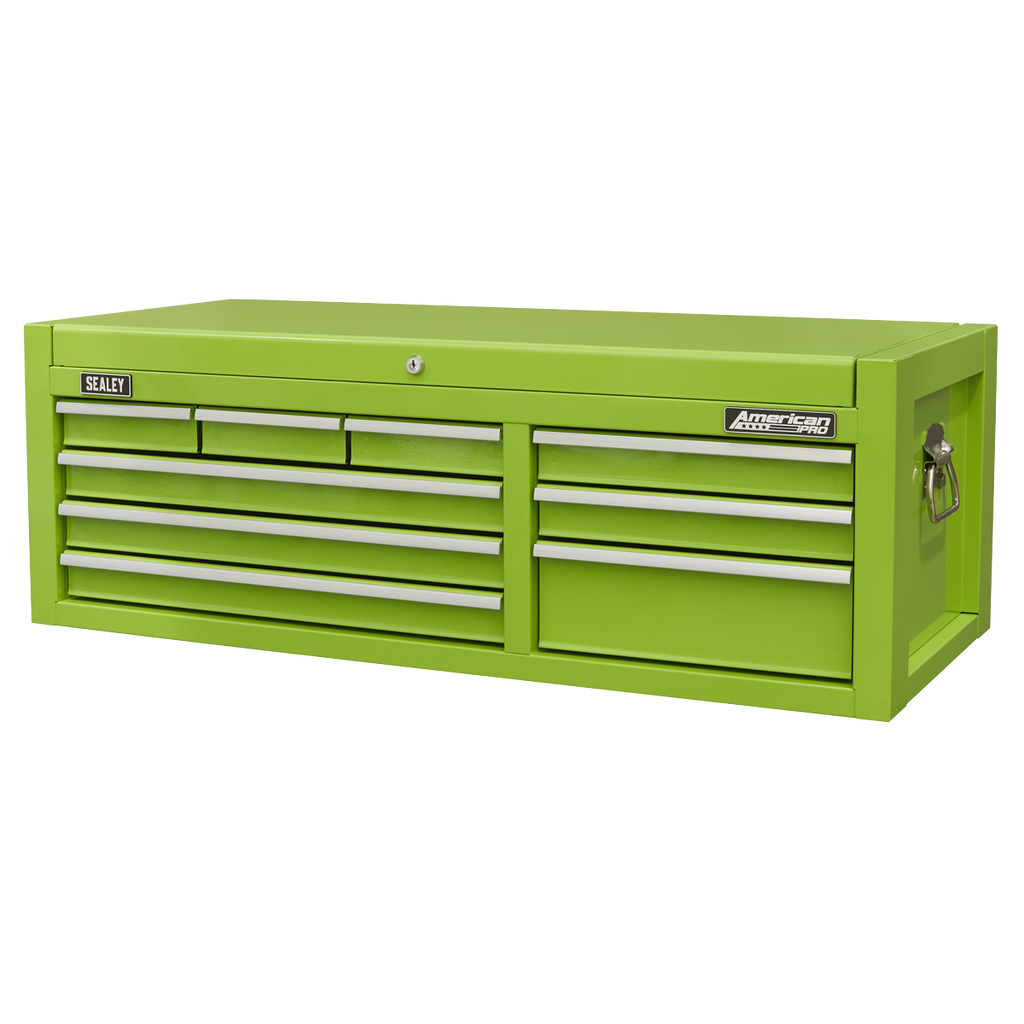 American PRO® Topchest 9 Drawer - Green