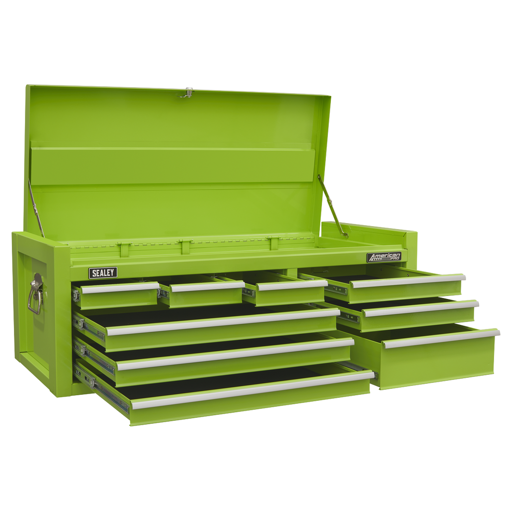 American PRO® Topchest 9 Drawer - Green