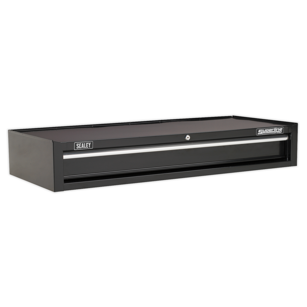 Superline PRO® Heavy-Duty Mid-Box Tool Chest, 1 Drawer, Black (AP41119B)