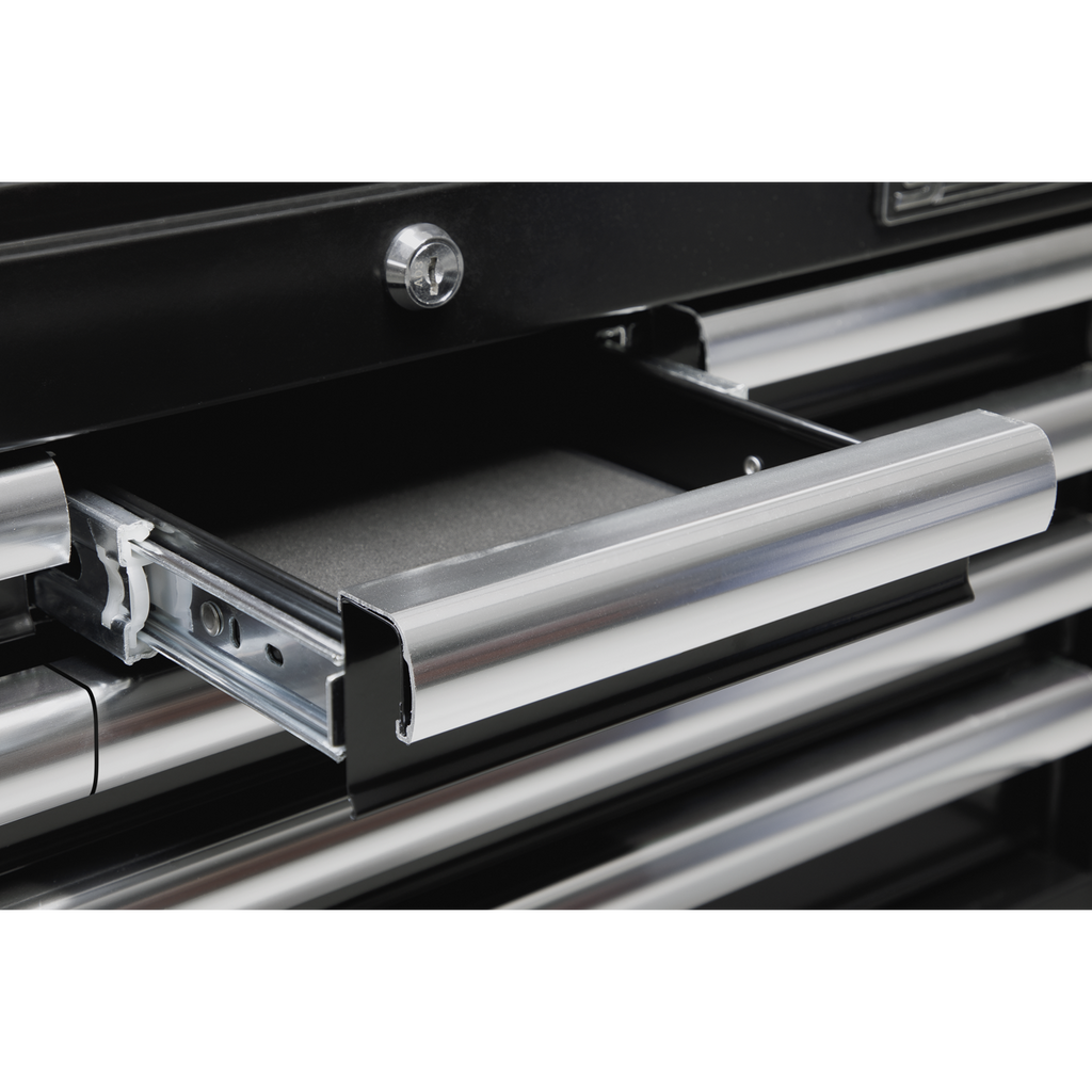 Superline PRO® Heavy-Duty Topchest, 14 Drawer, Black (AP41149B) (Factory Refurbished B)