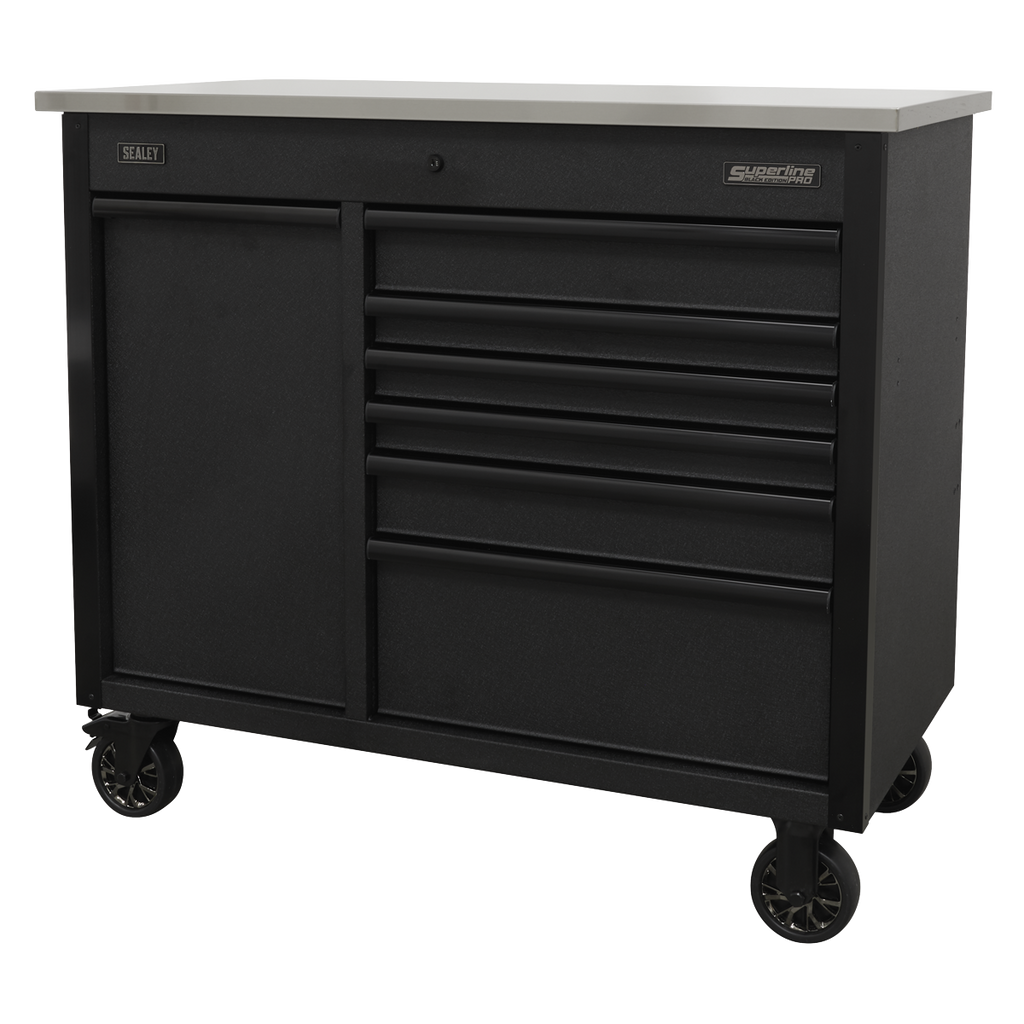 Superline PRO® Mobile Tool Cabinet with Power Tool Charging Drawer 1120mm