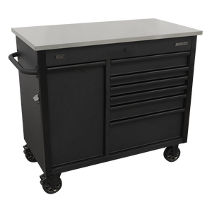 Superline PRO® Mobile Tool Cabinet with Power Tool Charging Drawer 1120mm