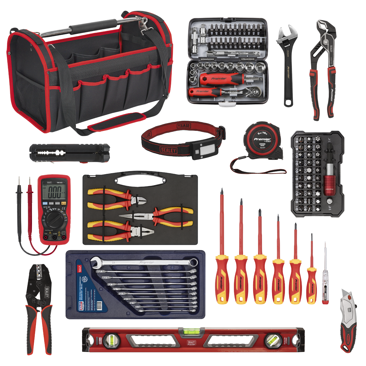 Premier Electrician's Tool Kit 100pc