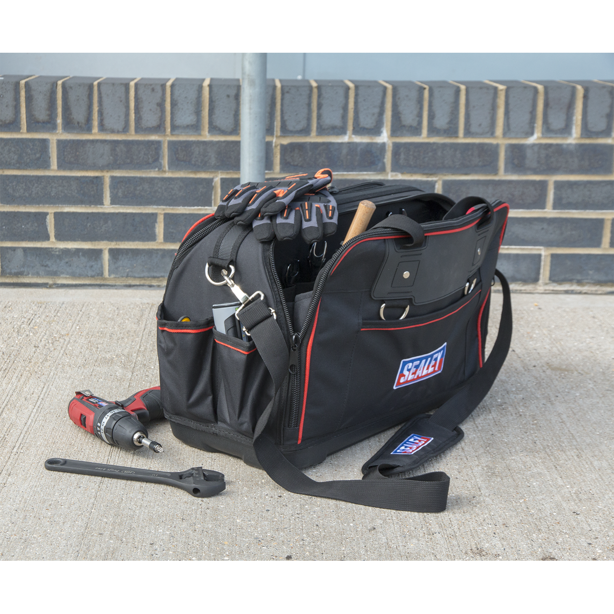 Heavy-Duty Tool Storage Bag with 24 Pockets, 500mm (AP513)