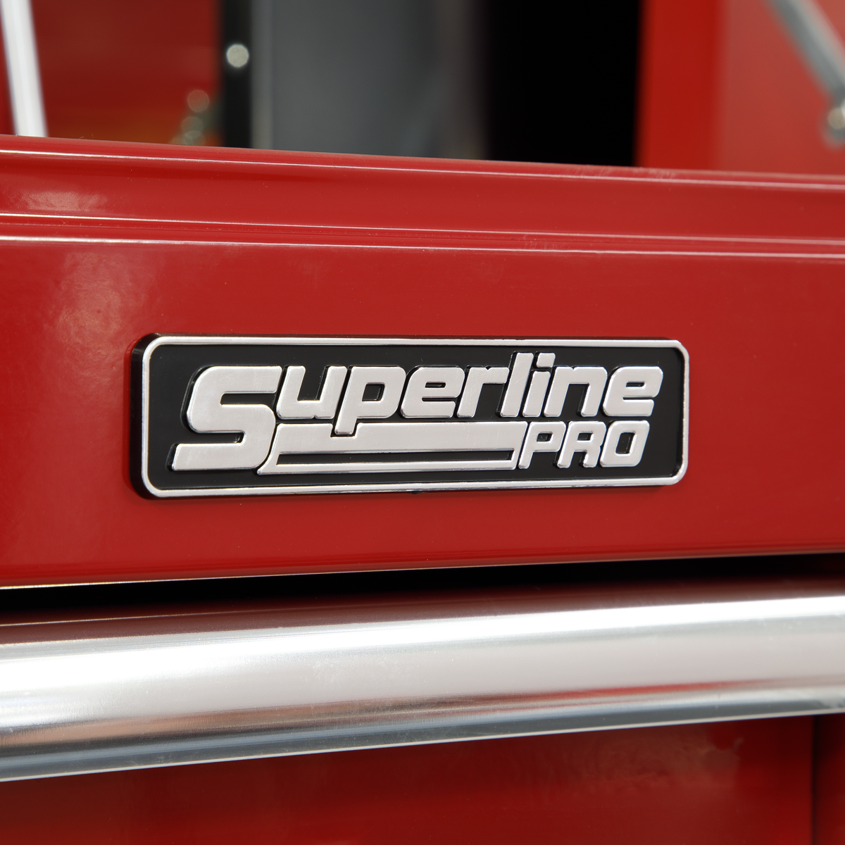 Superline PRO® Heavy-Duty Extra-Wide Rollcab, 13 Drawer, Red (AP5213T)