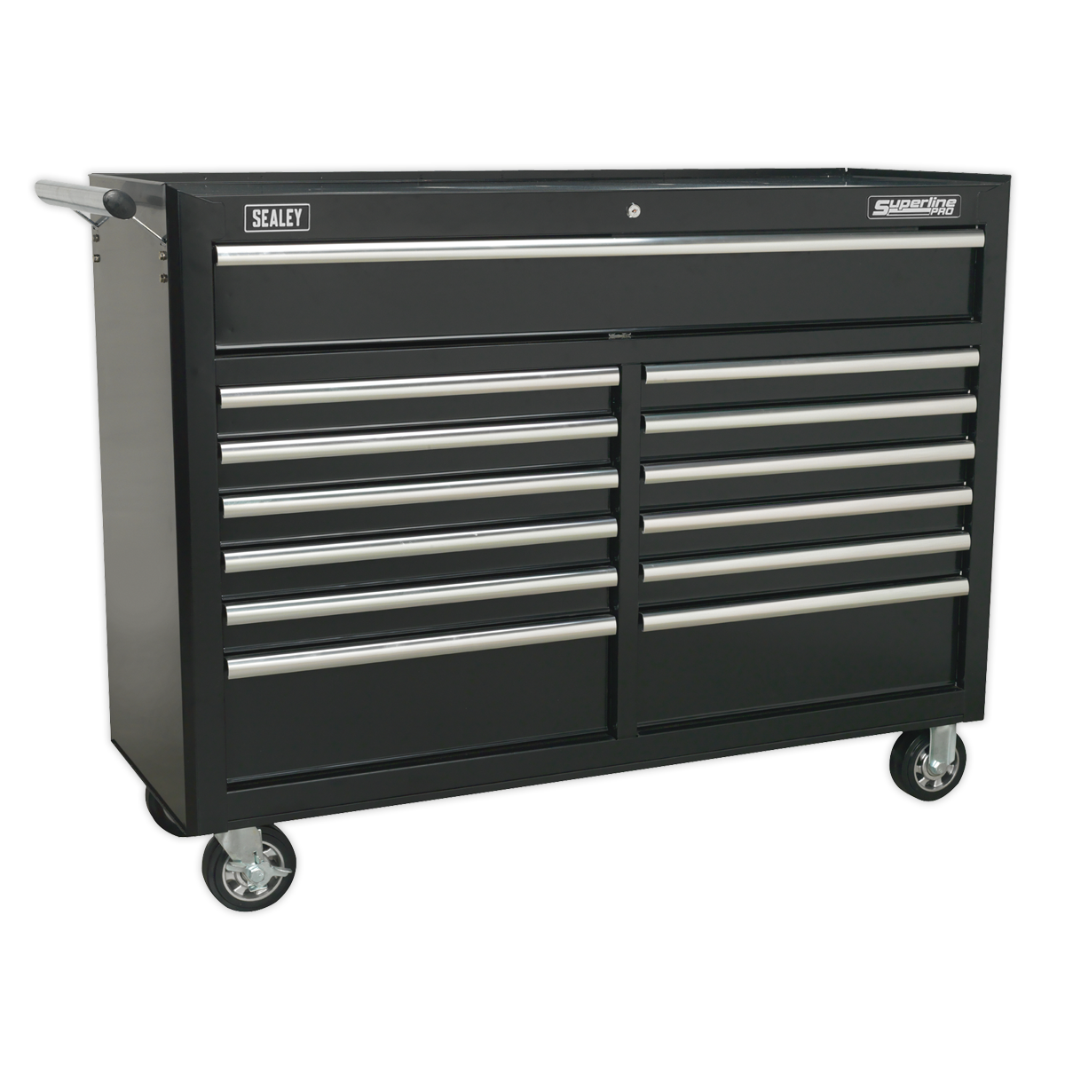 Superline PRO® Rollcab 13 Drawer - Black