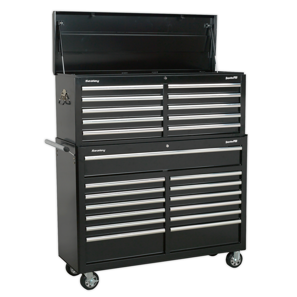 Superline PRO® Tool Chest Combination 23 Drawer - Black