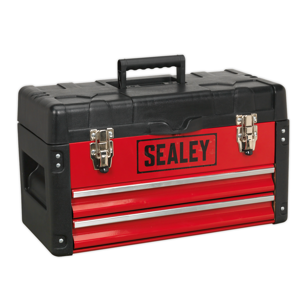 Toolbox with Tote Tray, 500mm, 2 Drawer (AP547)