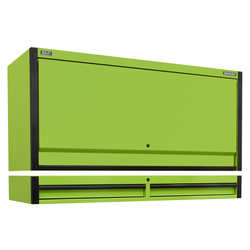 Superline PRO® Black Edition Top Hutch & 2 Drawer Riser 1549mm