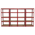 Racking Unit with 5 Shelves 150kg Capacity Per Level - Set of 4