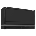 Superline PRO® Black Edition Top Hutch & 2 Drawer Riser 1549mm