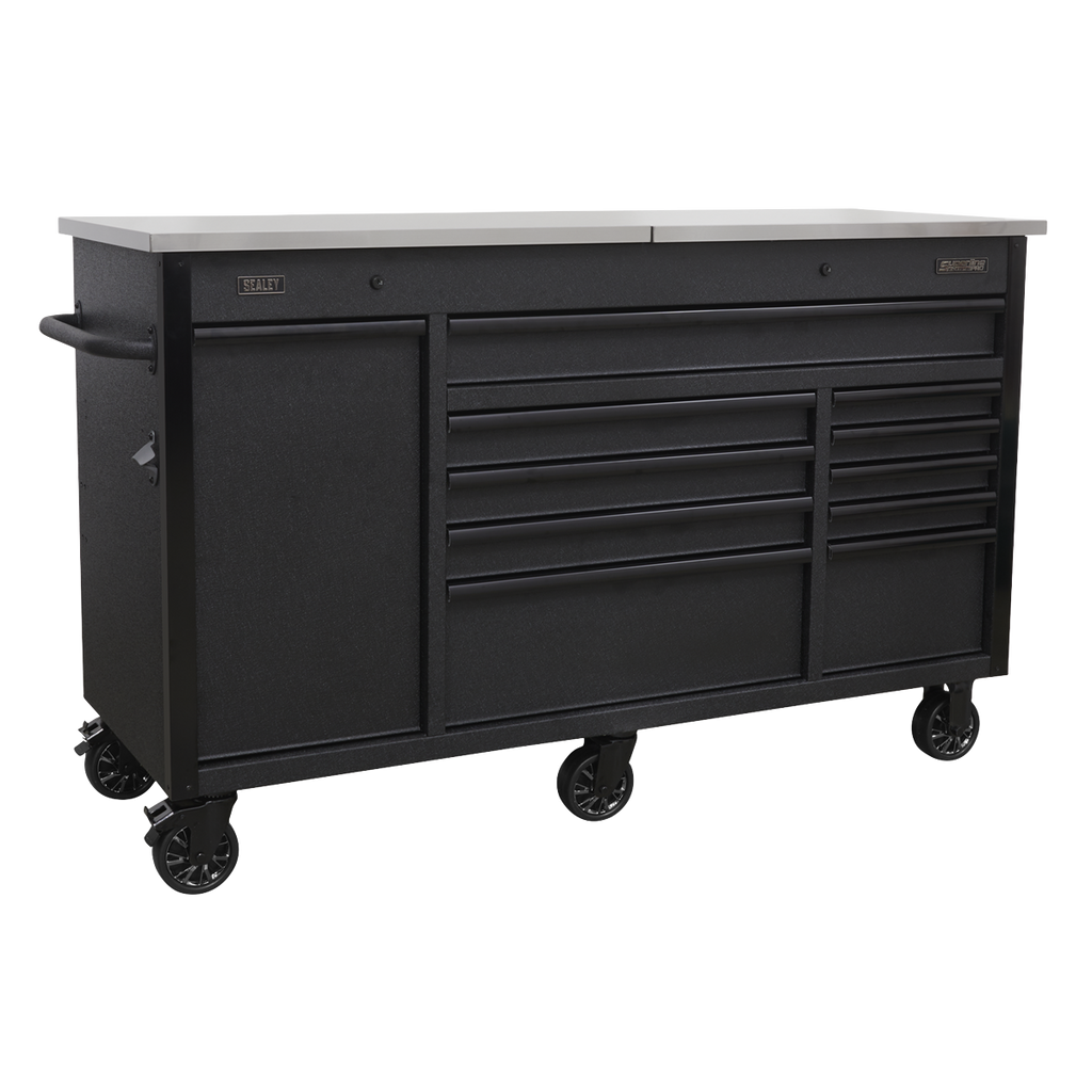 Superline PRO® Mobile Tool Cabinet with Power Tool Charging Drawer 1600mm