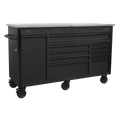 Superline PRO® Mobile Tool Cabinet with Power Tool Charging Drawer 1600mm
