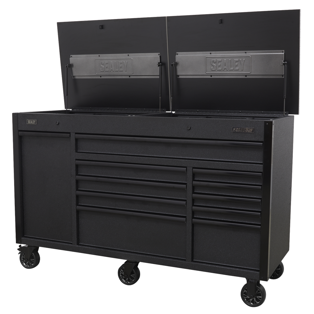 Superline PRO® Mobile Tool Cabinet with Power Tool Charging Drawer 1600mm