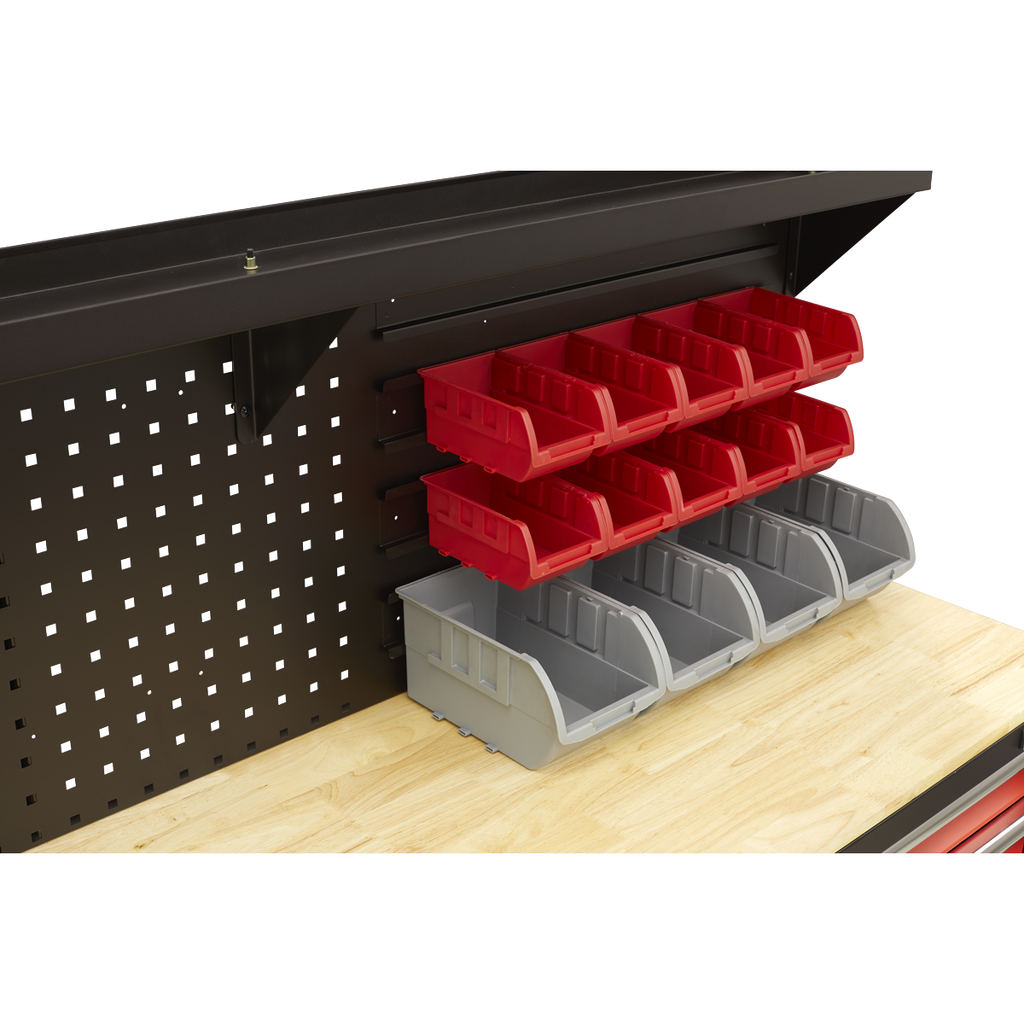 Superline PRO® Mobile Workstation with Backboard 10 Drawer