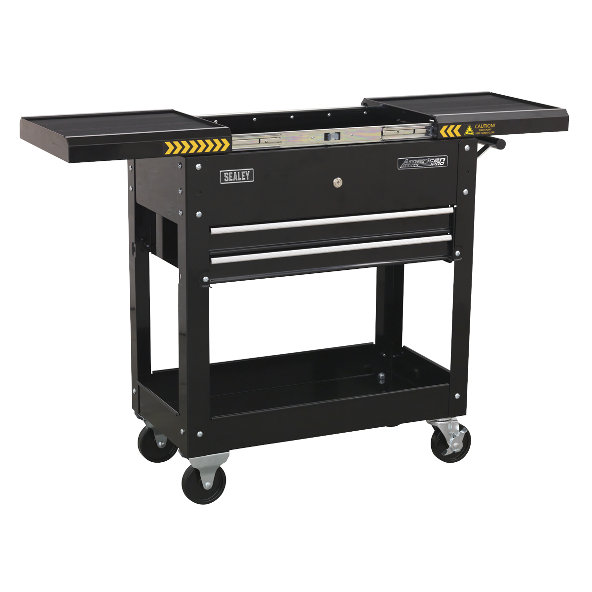 American PRO® Mobile Tool & Parts Trolley - Black