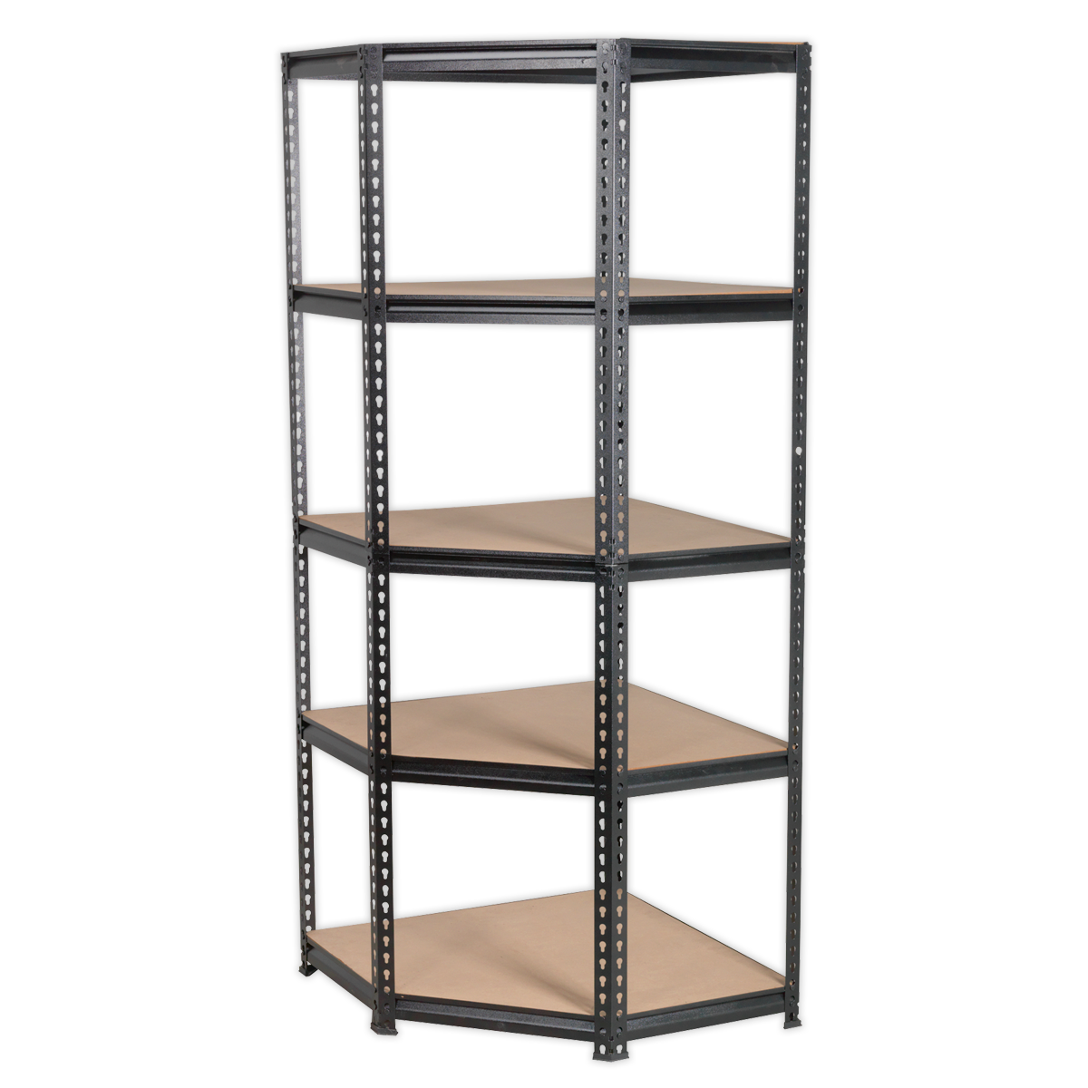 5-Level Corner Racking Unit 150kg Capacity Per Level