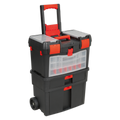 Mobile Toolbox with Tote Tray & Removable Assortment Box (AP850)