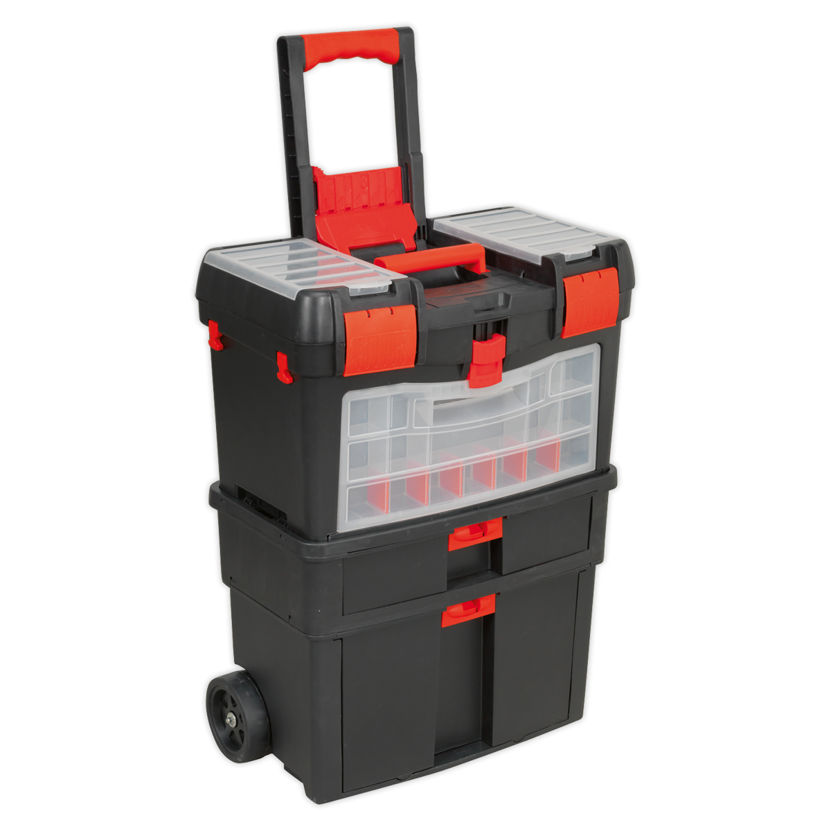 Mobile Toolbox with Tote Tray & Removable Assortment Box (AP850)