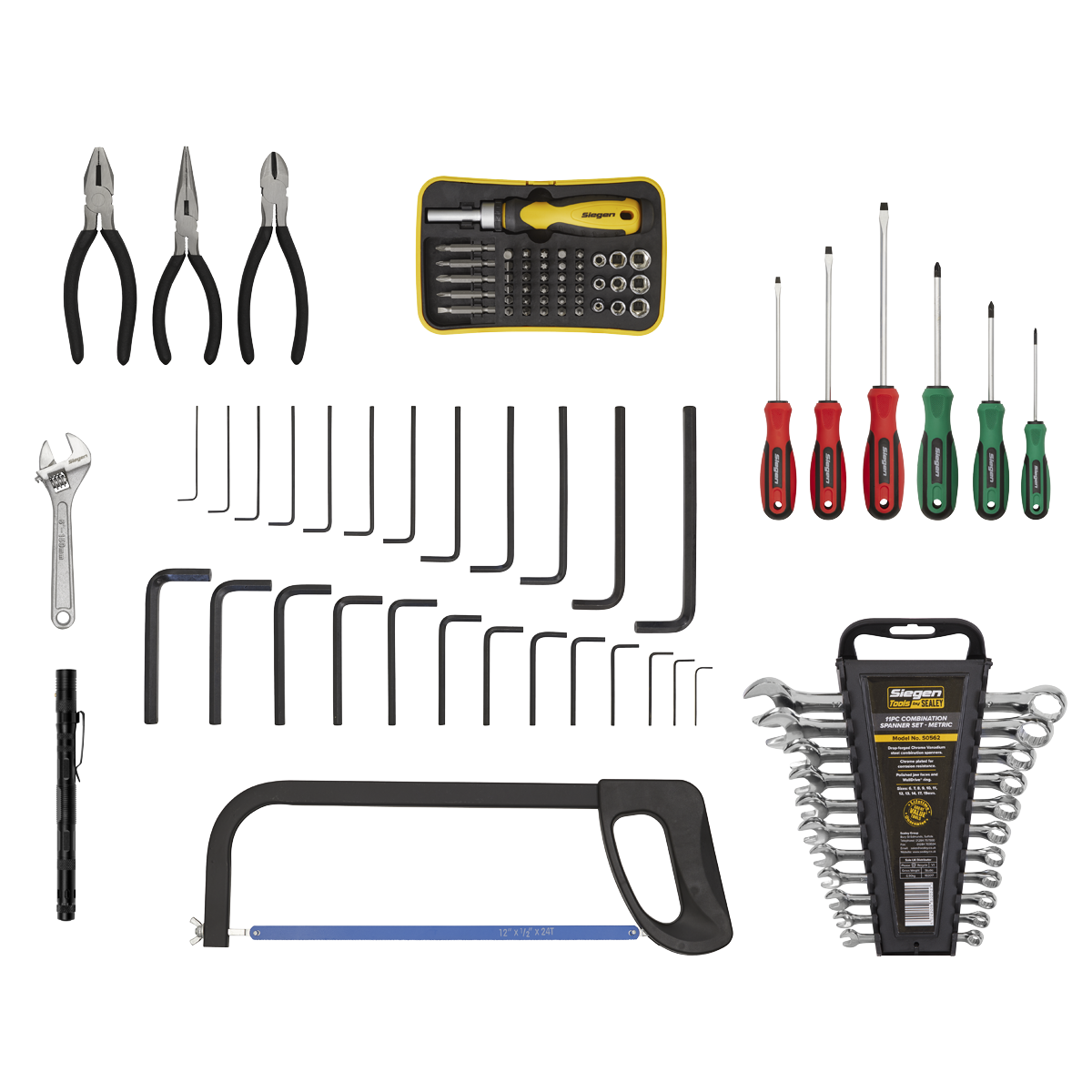 American PRO® Tool Chest 3 Drawer with 93pc Tool Kit