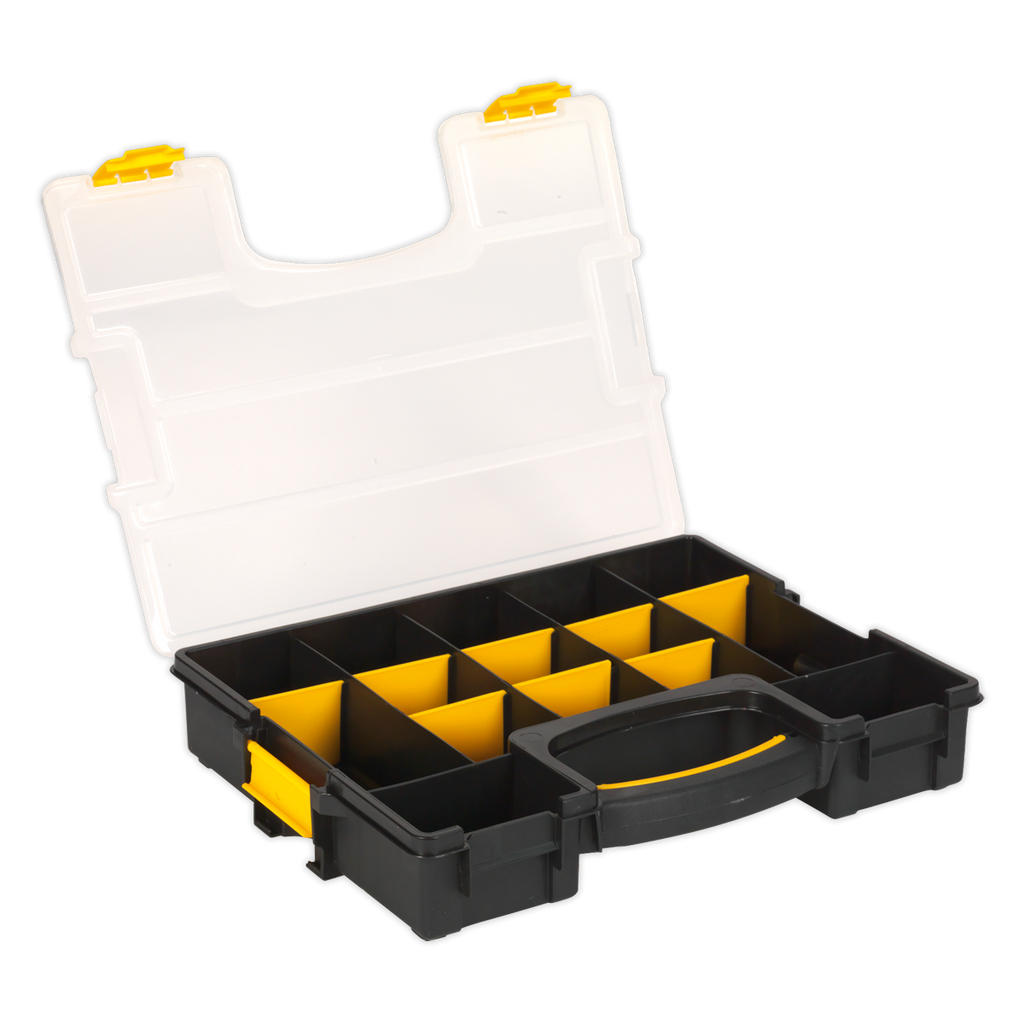 Stackable Parts Storage Case with Removable Compartments (APAS15A)