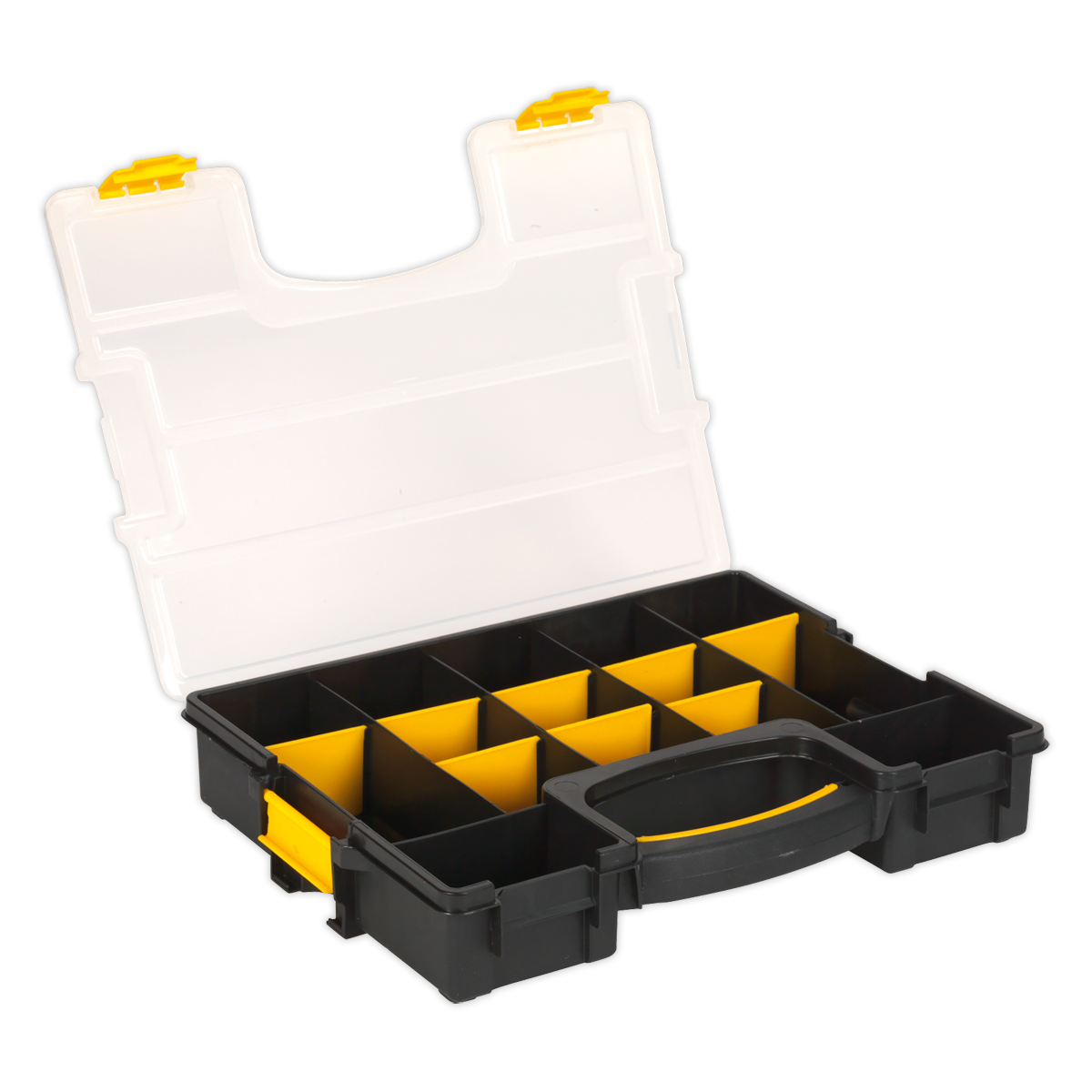 Stackable Parts Storage Case with Removable Compartments
