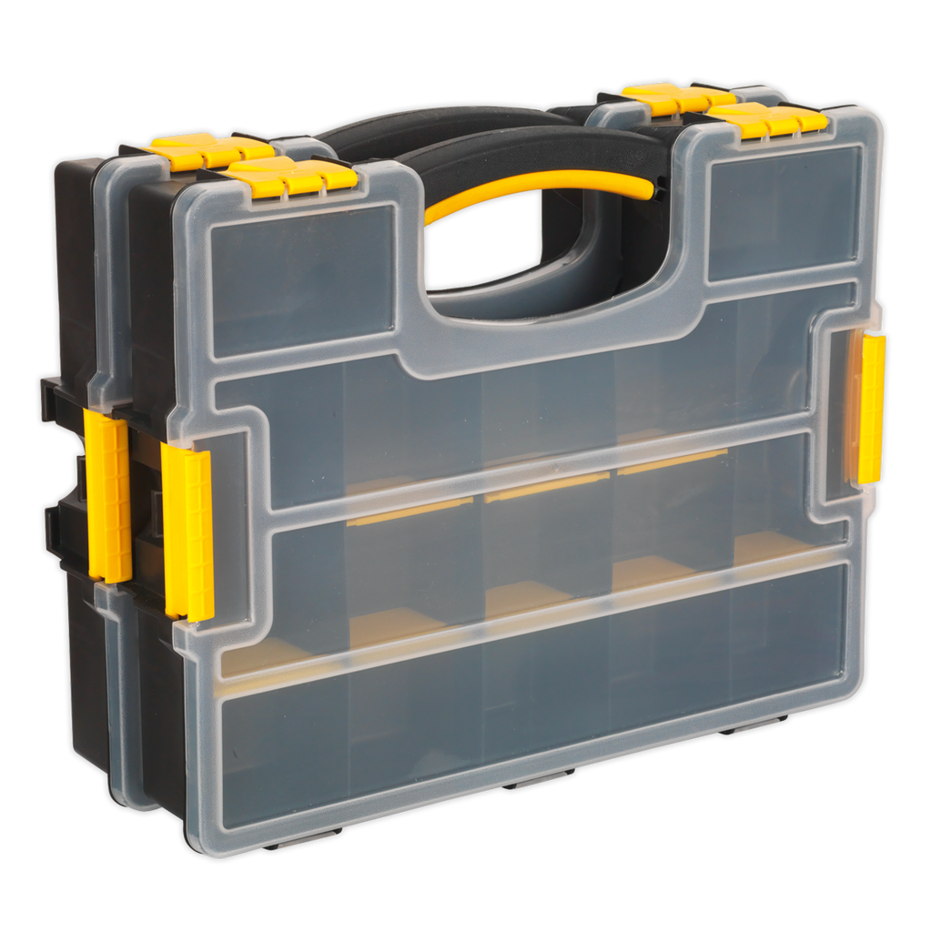 Stackable Parts Storage Case with Removable Compartments (APAS15A)
